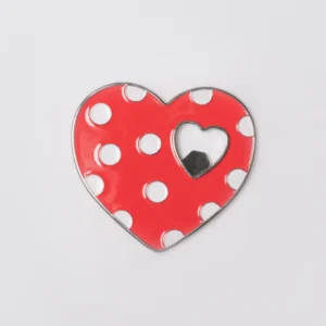 Bomboniera Apribottiglie Cuore Rosso Margot