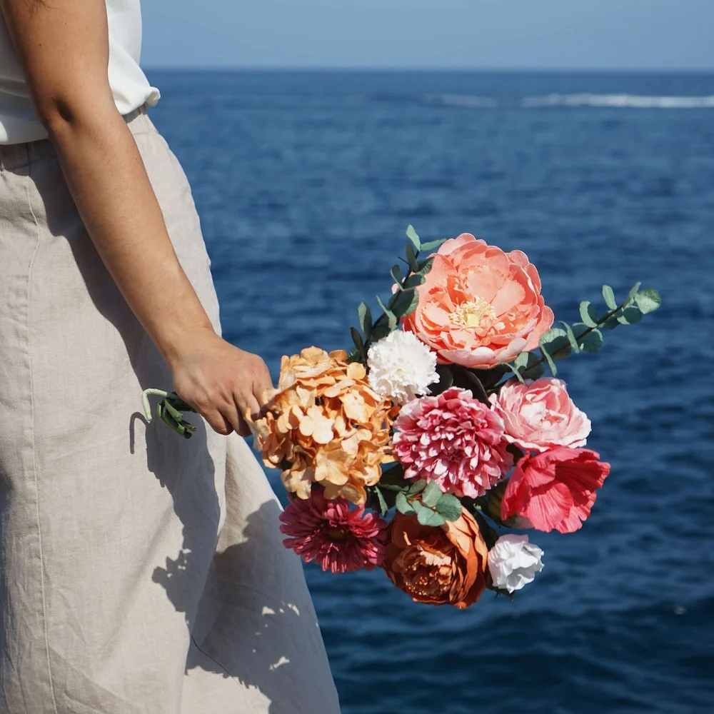 Bouquet di carta caravaggio