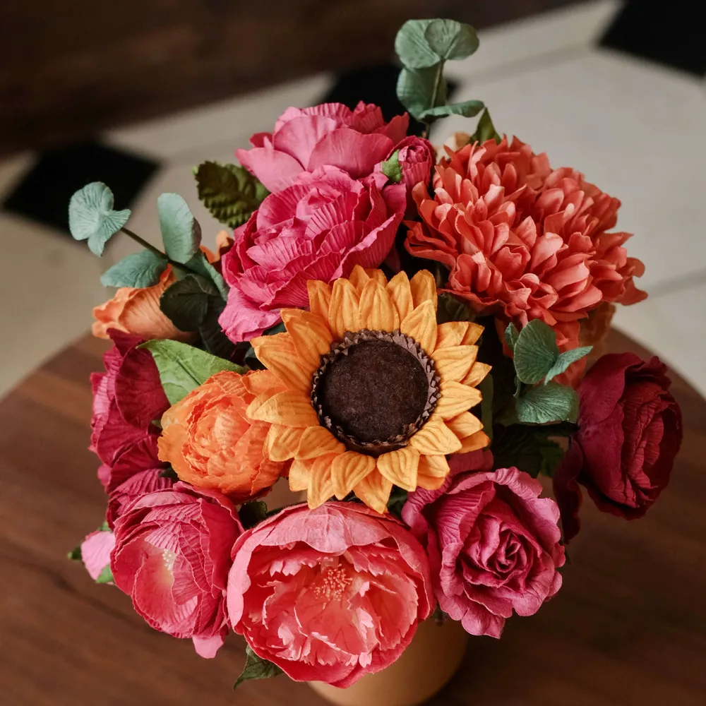 Bouquet di carta Zao