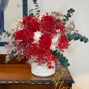 Bouquet di Fiori Stabilizzati Rossi