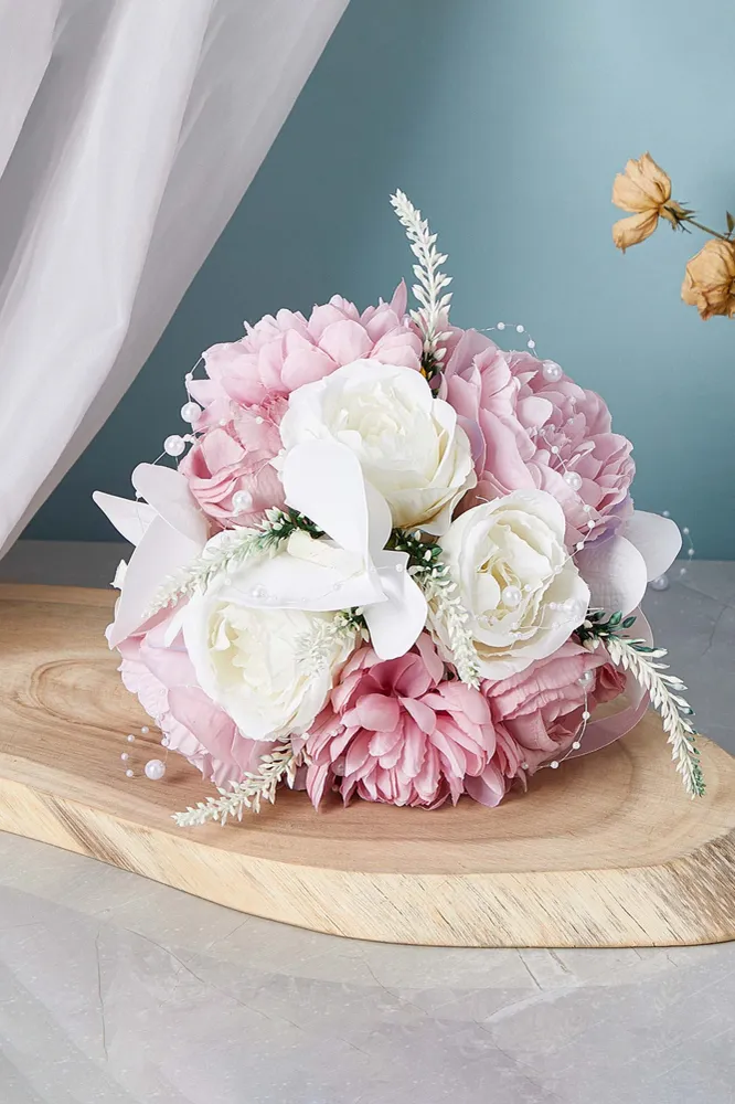 Bouquet da sposa fata rosa