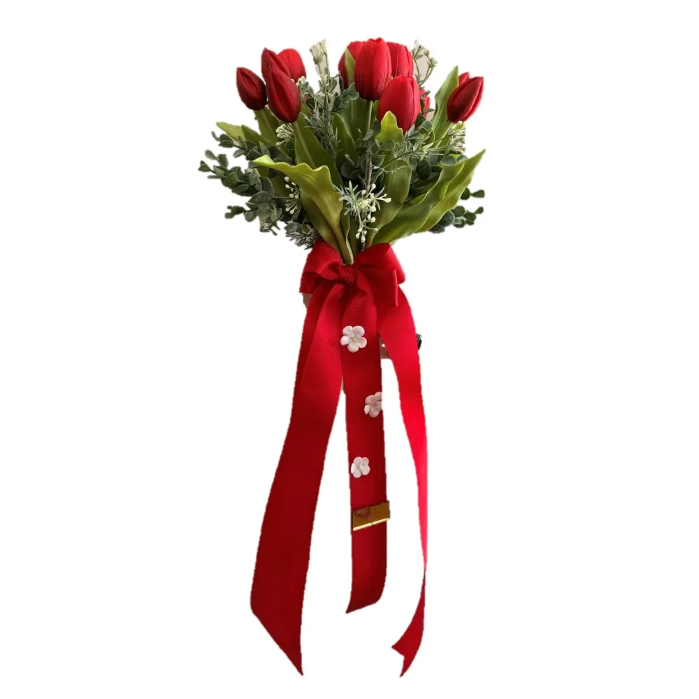 Bouquet Tulipani Rossi Mamma Collection Madame Fioccò