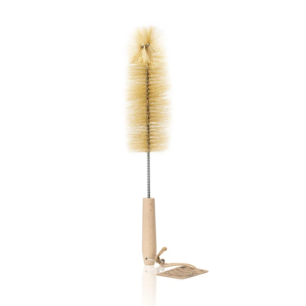 B-Ware: Spazzola per bottiglie sostenibile legno
