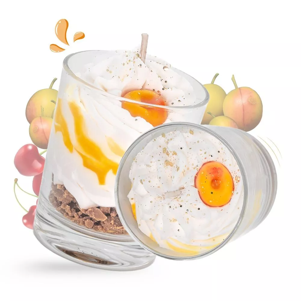 Candela gourmet coppa panna e mirabelle