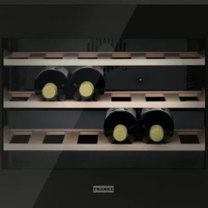 CANTINA VINO Franke FMY 24 WCR N BK Mythos Cantina vino incasso cm. 59 h. 45 - 24 bottiglie - cristallo nero - 131.0717.412