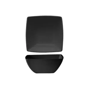 Coppetta quadra nera cm 9,7x9,7x4