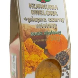 Curcuma macinata al pepe nero 50g NATURE WELCOME