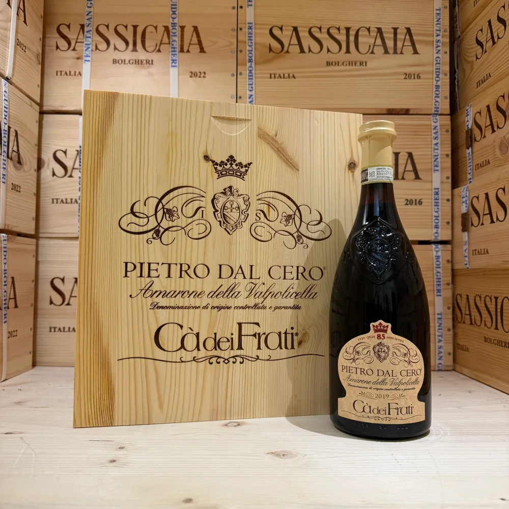 Ca dei Frati Pietro Dal Cero Amarone della Valpolicella DOCG 2019 - Cassa Legno 6 Bottiglie