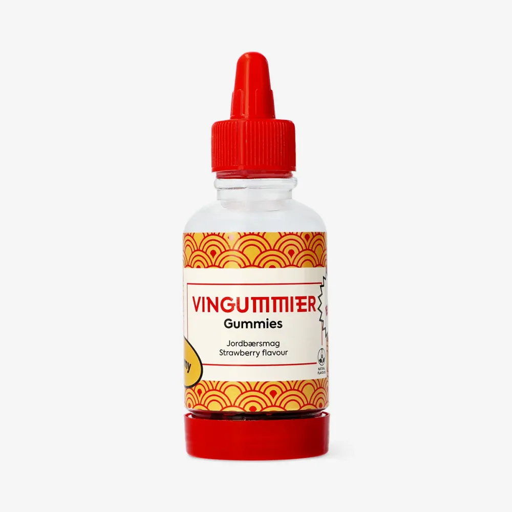Gomme al pepe bottiglia sriracha