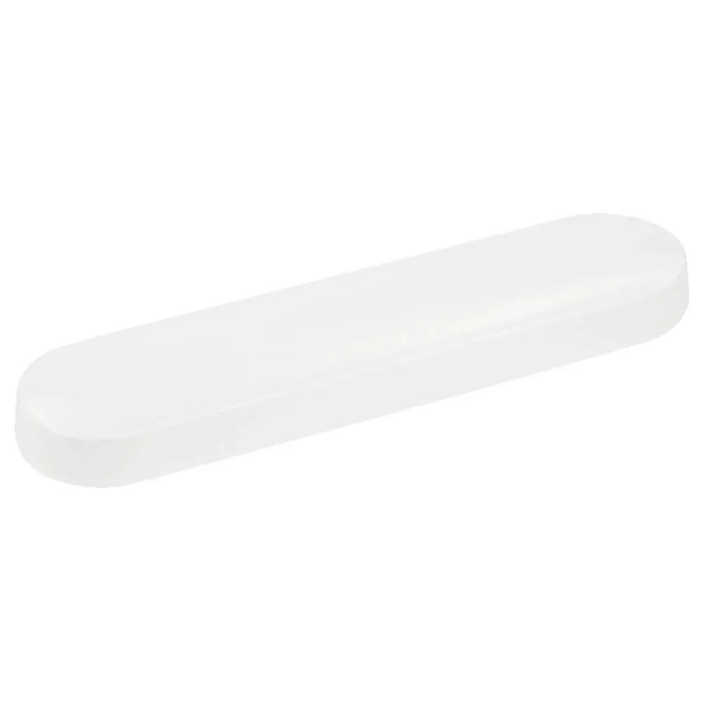 Gourmet bianco piatto oblungo melamina cm30x10