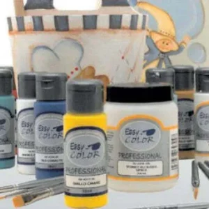 HAMMELEY - EASY COLOR PROFESSIONAL - COLORE ACRILICO PERMANENTE 68ML - GIALLO