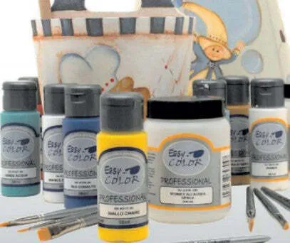 HAMMELEY - EASY COLOR PROFESSIONAL - COLORE ACRILICO PERMANENTE 68ML - GIALLO
