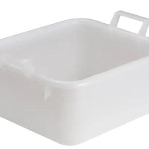 Ics Bacinella Quadra Bianca Lt. 15 - Cm. 38X36X17 H