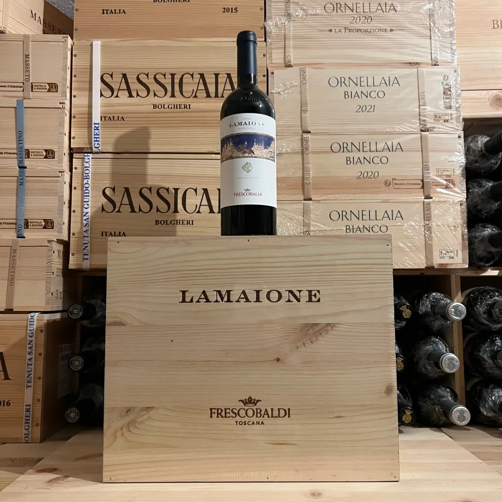 Lamaione 2020 Marchesi Frescobaldi - Cassa Legno 6 Bottiglie