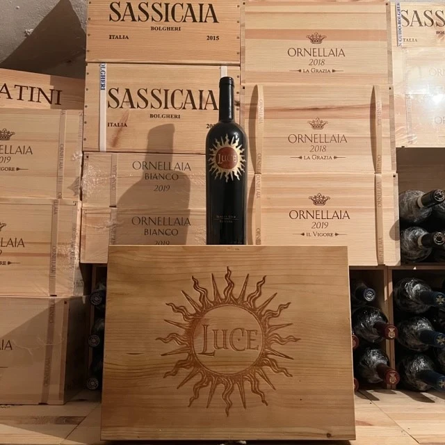 Luce 2019 "Tenuta Luce" Marchesi Frescobaldi Cassa Legno 6 Bottiglie