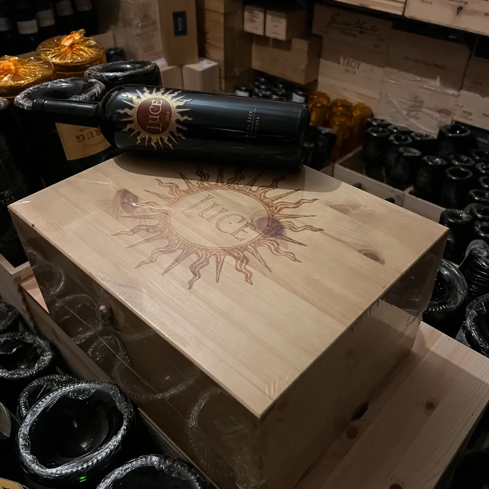 Luce 2019 "Tenuta Luce" Marchesi Frescobaldi Cassa Legno 6 Bottiglie