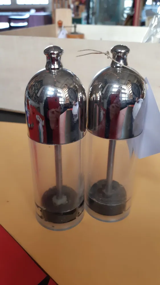 Macina pepe trasparente plastica