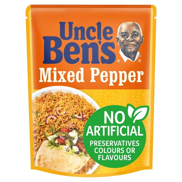 Riso Al Microonde Uncle Bens Al Pepe Misto 250g