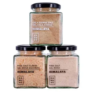 Sali Gourmet Himalaya: Rosa Fino, Rosa Scaglie é Kala Namak