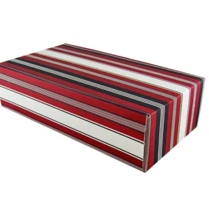 Scatola per due bottiglie stesa - misura 34x18,5x9cm serie elegance