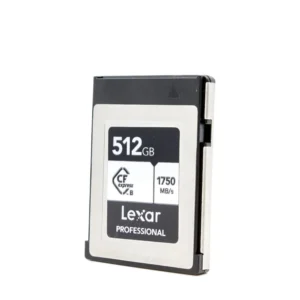 Scheda Lexar Professional CFexpress tipo B da 512 GB e 1750 MB/s