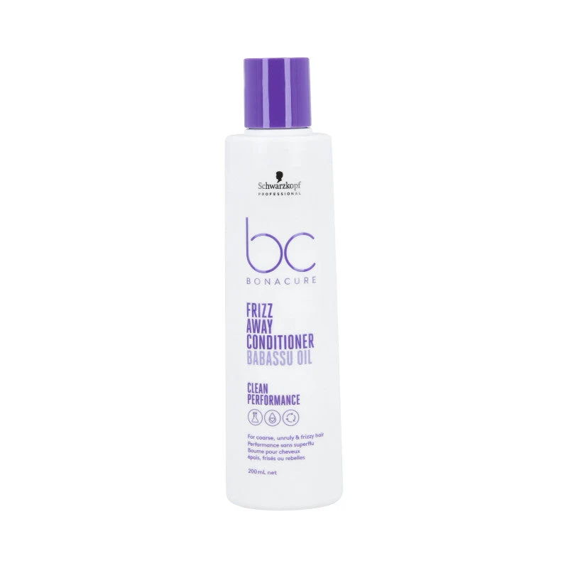 SCHWARZKOPF PROFESSIONAL BONACURE FRIZZ AWAY Balsamo lisciante per capelli crespi 200ml