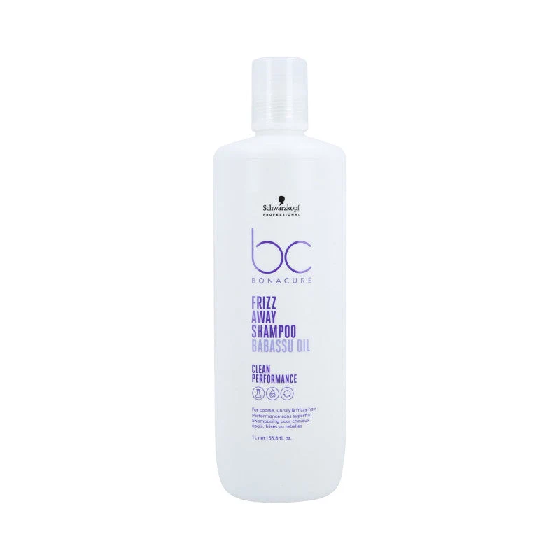 SCHWARZKOPF PROFESSIONAL BONACURE FRIZZ AWAY Shampoo lisciante per capelli crespi 1000ml
