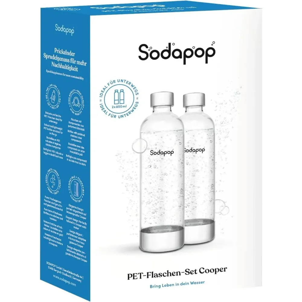 Sodapop Bottiglie Per Gasatore Cooper Bipack
