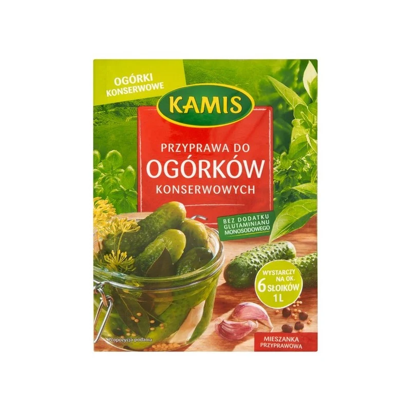 Spezie per cetrioli sottaceto Kamis 35g