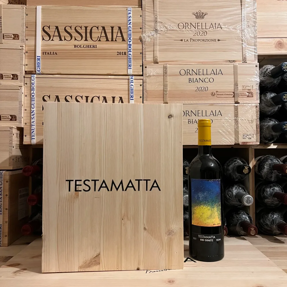 Testamatta 2021 Bibi Graetz - Cassa Legno 6 Bottiglie