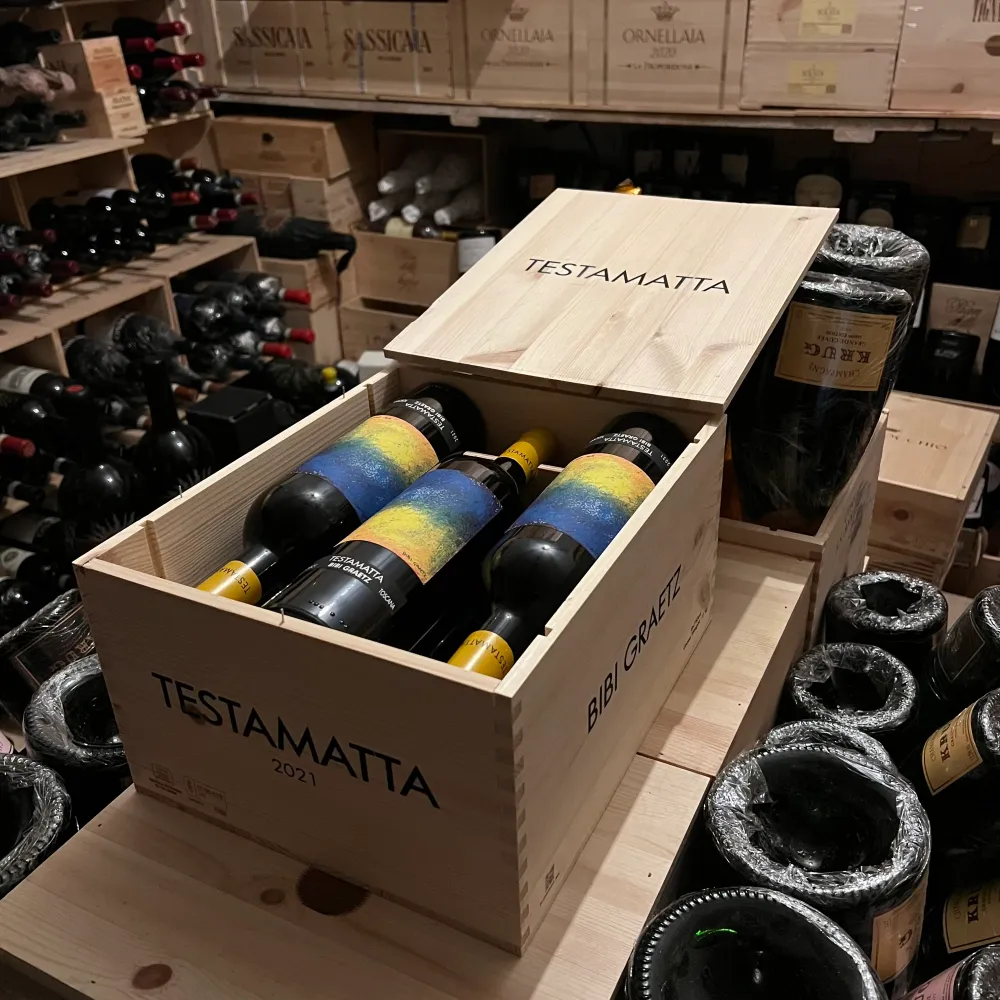 Testamatta 2021 Bibi Graetz - Cassa Legno 6 Bottiglie