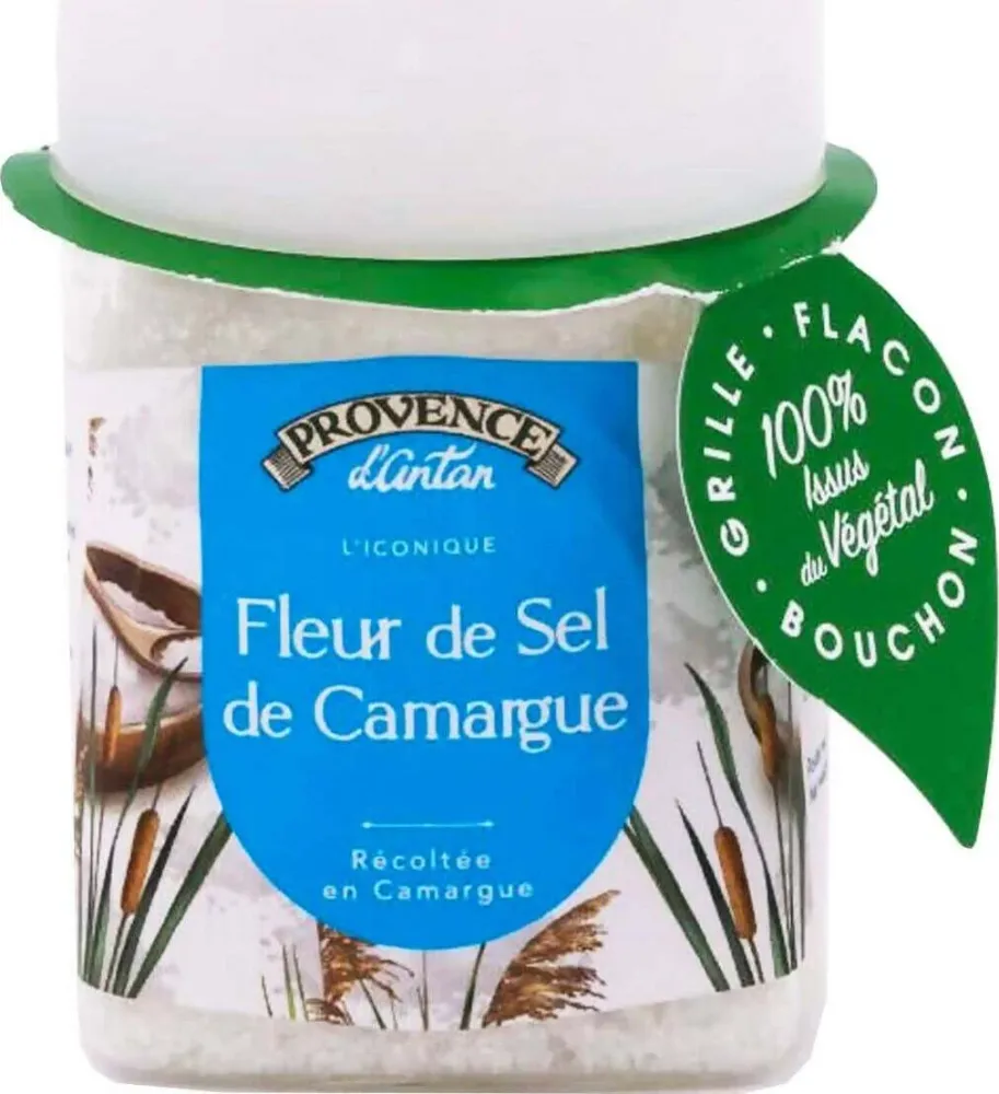 4 Vasetti Di Spezie Biologiche : Fior Di Sale Di Camargues / Erbe Di Provence / Misto Barbecue / Misto Per Insalata