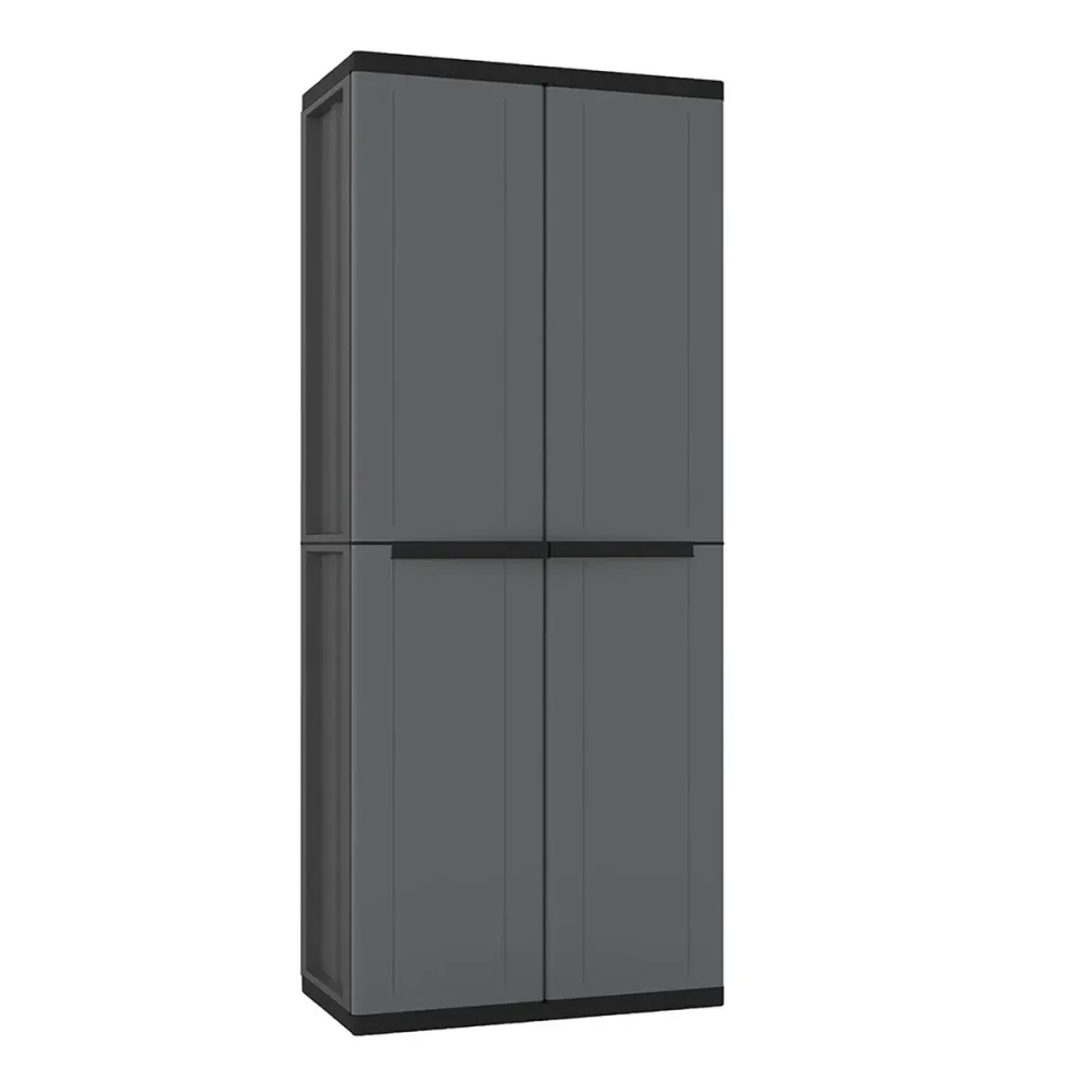 Armadio Terry j-base 268 Grigio ombroso polipropilene 68 x 37,5 x 163,5 cm