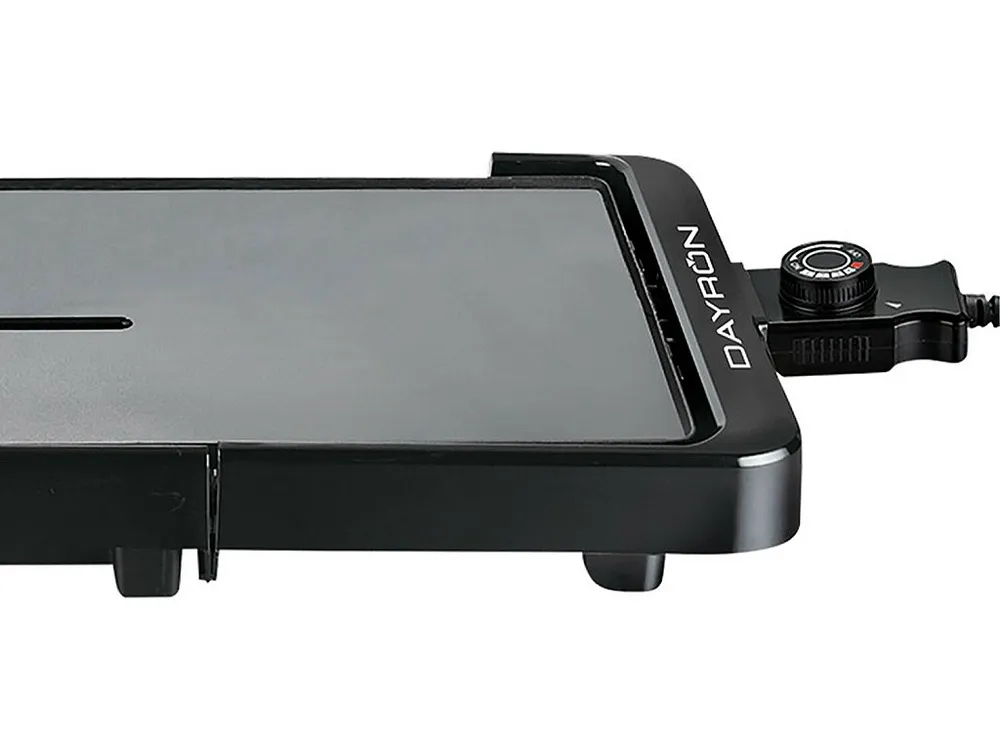Dayron piastra antiaderente Griddle 2200W Nero
