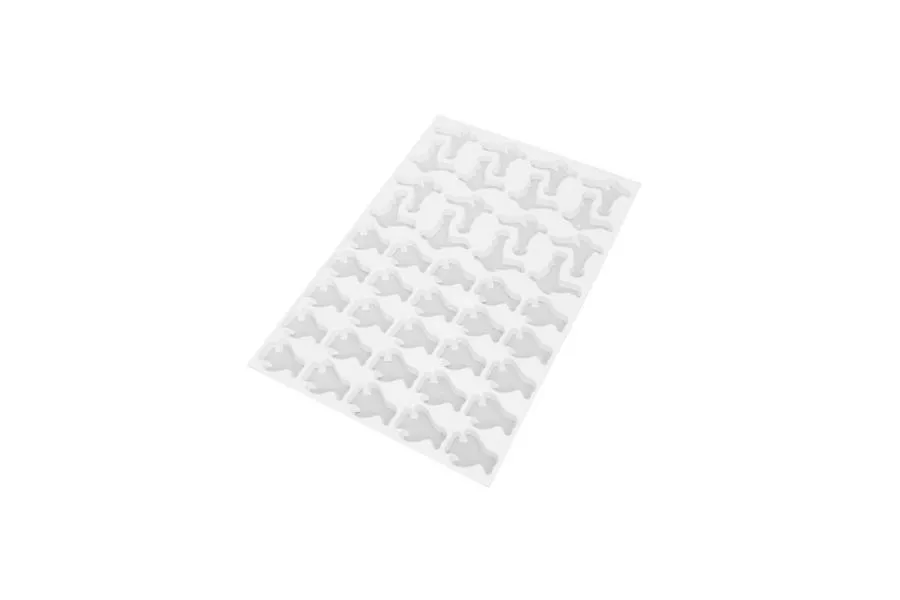 Tappetino per biscotti plastica Schneider foca/pinguino n. 18 70 mm/75 mm 166037