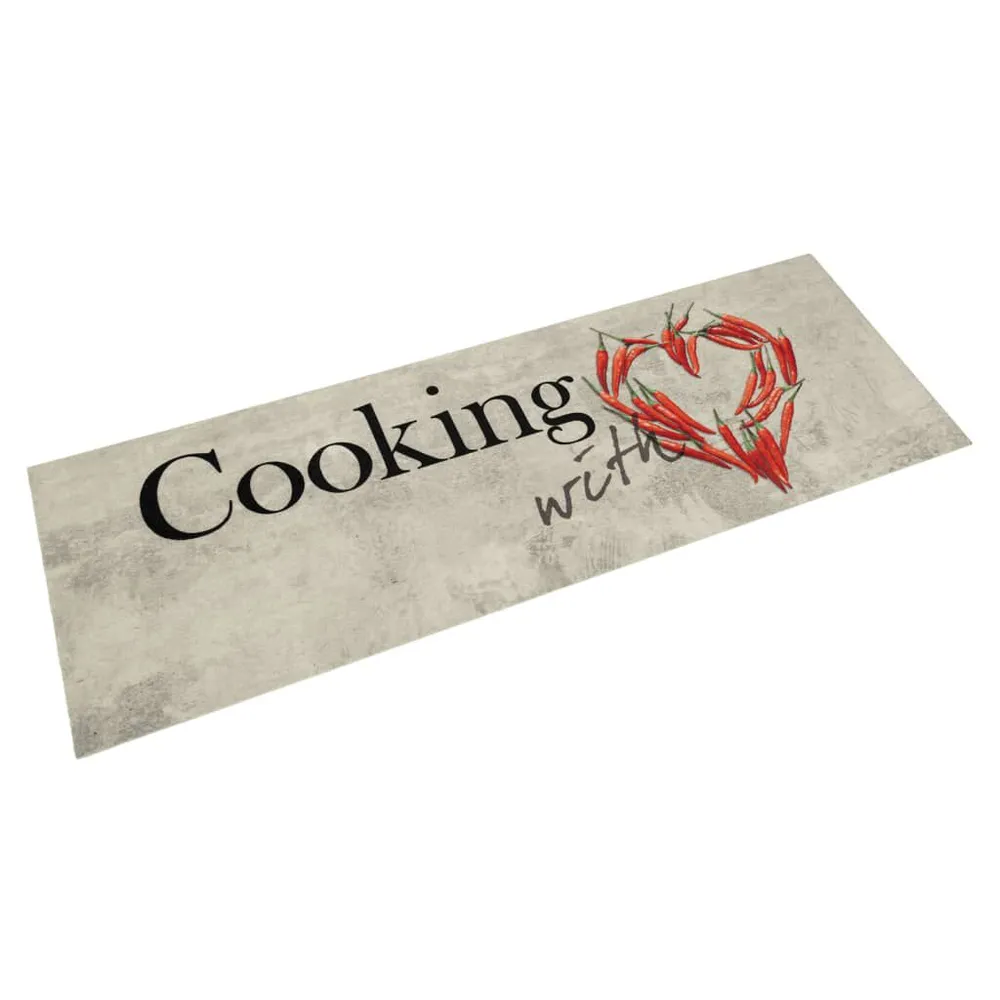 Tappeto da Cucina Lavabile Cucinare 45x150 cm Velluto