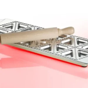 Tortelliera Imperia "Tortelli Classici" con mattarello inox 88 043