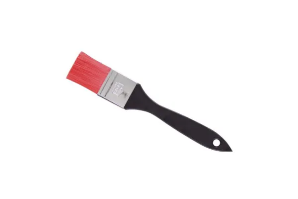 Pennello da panettiere Schneider con rivestimento poliammide rosso 35 mm manico plastica nera con foro 200286