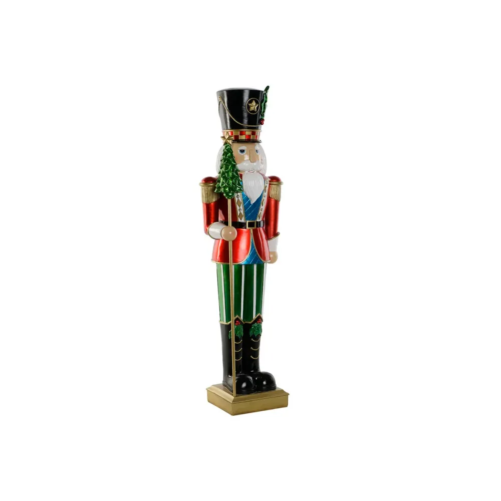 Schiaccianoci Home ESPRIT Rosso Verde Resina 27 x 17 x 93 cm