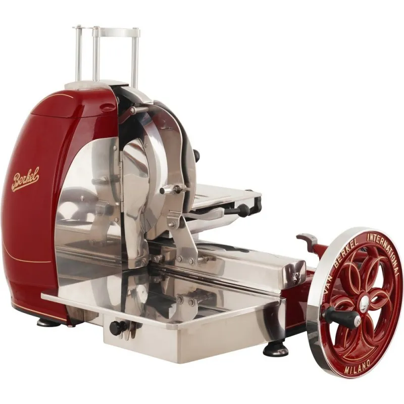 Berkel Affettatrice Volano Fiorato B116 colore Rosso Berkel - Decori Oro