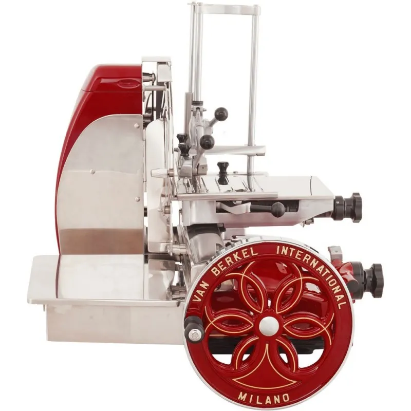 Berkel Affettatrice Volano Fiorato B116 colore Rosso Berkel - Decori Oro