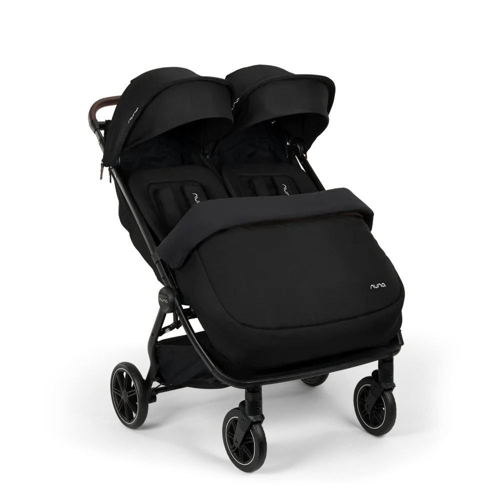 Nuna TRVL™ dubl footmuff Caviar