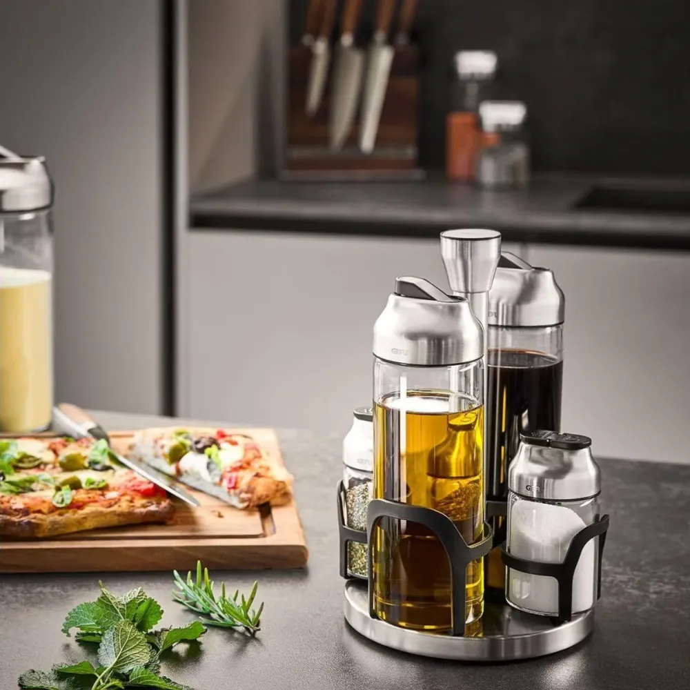 Set di oliera, acetaia e contenitori per spezie Kippo Gefu