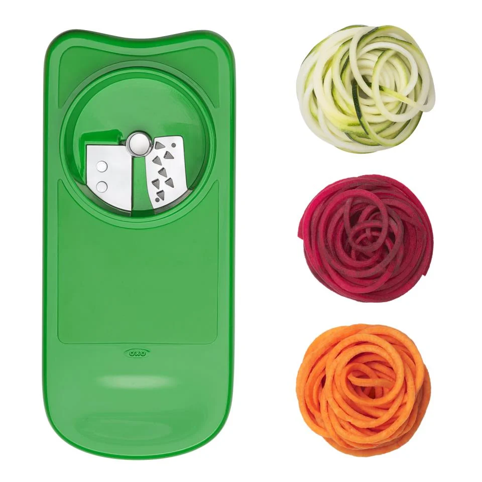 Set spiralizzatore, grattugia e mandolina con contenitore OXO