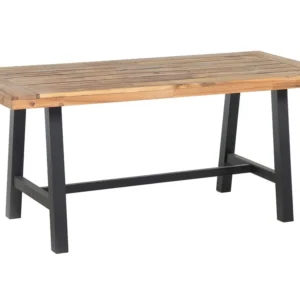 Acacia Dining Table 170 x 80 cm Nero notte SCANIA