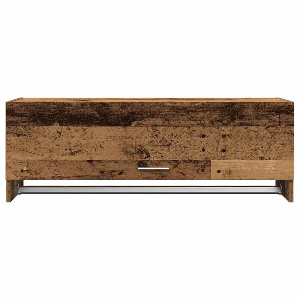 Armadio Legno Antico 100x32,5x35 cm Legno Multistrato