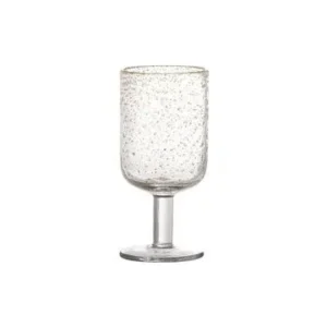 Bicchiere da vino vetro trasparente Bloomingville - 17cm