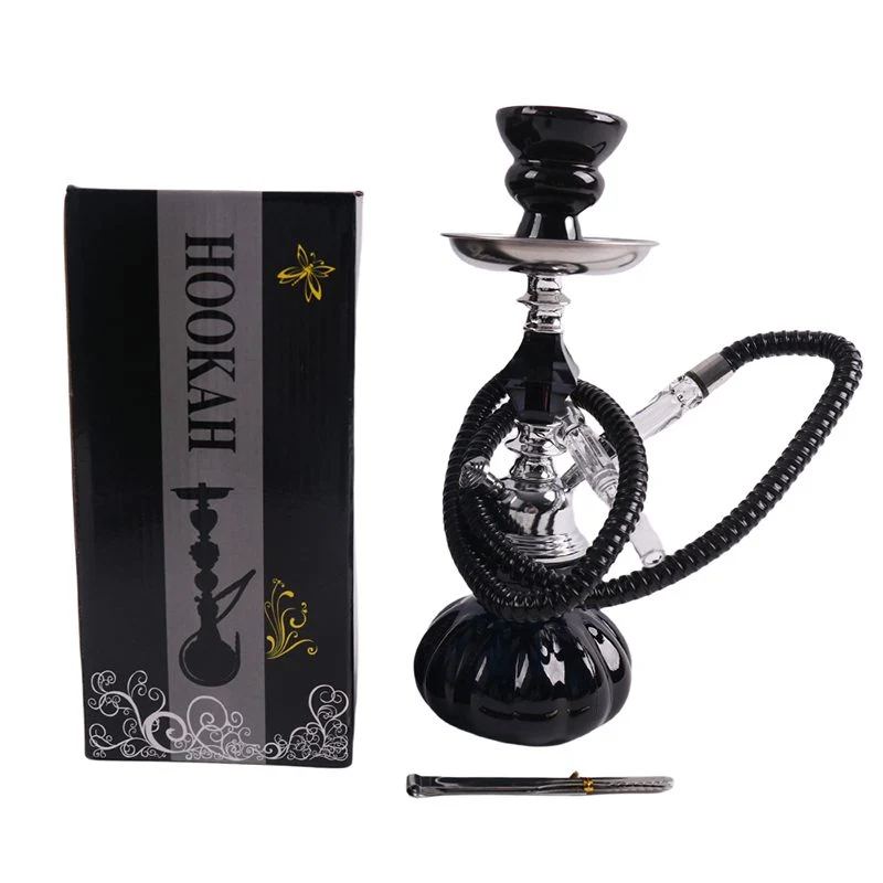 Black Pumpkin 11" Temperato Hookah