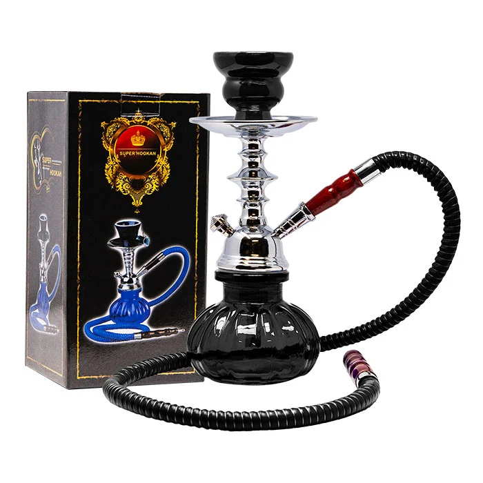 Black Pumpkin 11" Temperato Hookah
