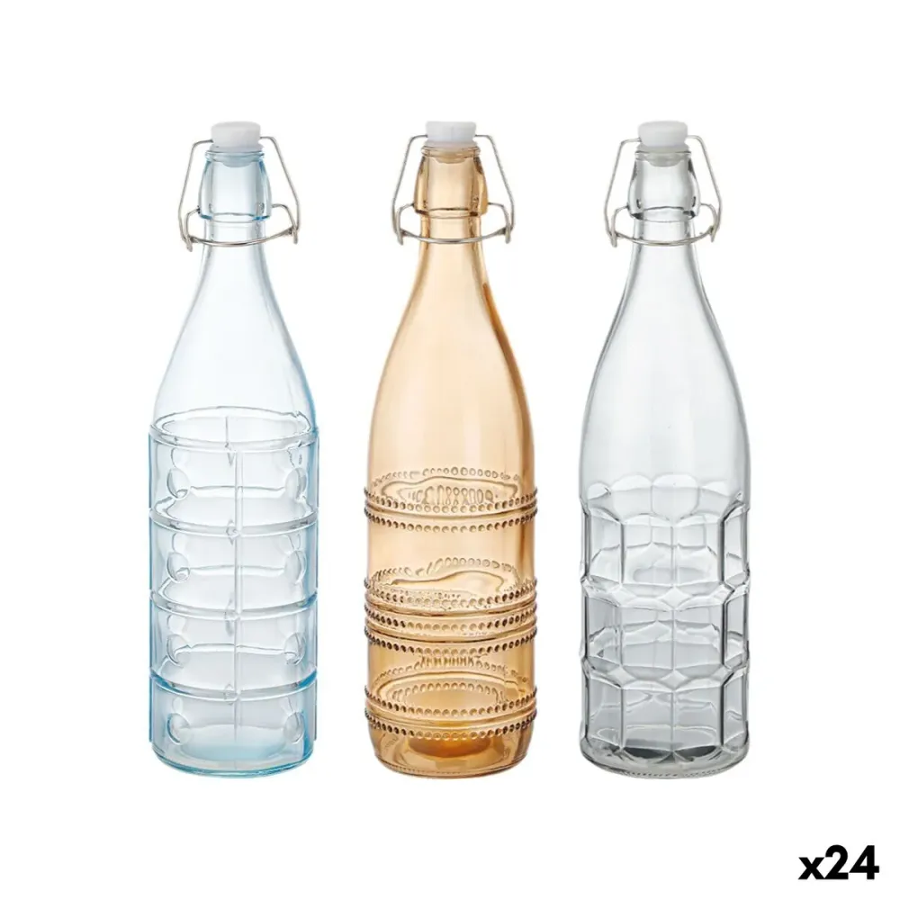 Bottiglia di Vetro La Mediterránea Vetro 500 ml (24 Unità)